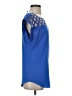 Express Blue Short Sleeve Blouse Size S - photo 4