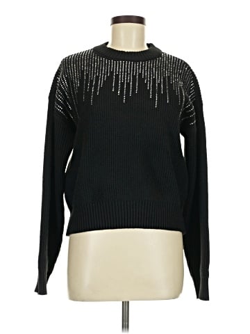 Marled Pullover Sweater (view 1)