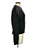 Marled Metallic Black Pullover Sweater Size M - photo 4