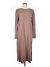 Universal Thread Solid Brown Casual Dress Size M - photo 1