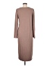 Universal Thread Solid Brown Casual Dress Size M - photo 2