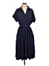 Renee C. Solid Blue Casual Dress Size S (estimated) - photo 1