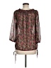Route 66 100% Polyester Brown 3/4 Sleeve Blouse Size M - photo 2