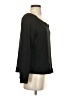 The Laundry Room Solid Black Long Sleeve Top Size S - photo 4