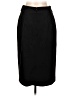 J. McLaughlin Solid Black Formal Skirt Size 10 - photo 2