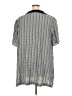 Stacey Tyler Gray Short Sleeve Blouse Size 24 - photo 2