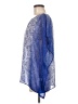 Roz & Ali 100% Polyester Blue 3/4 Sleeve Blouse Size M - photo 5