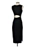 Unbranded Solid Black Cocktail Dress Size S - photo 2