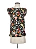 Ann Taylor LOFT 100% Polyester Black Sleeveless Blouse Size XXS - photo 1