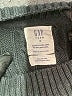 Gap 100% Cotton Solid Black Pullover Sweater Size 10 - photo 3
