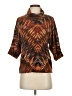 db established 1962 Brown 3/4 Sleeve Top Size S - photo 1