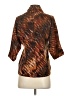 db established 1962 Brown 3/4 Sleeve Top Size S - photo 2
