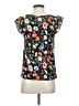 Ann Taylor LOFT 100% Polyester Black Sleeveless Blouse Size XXS - photo 2