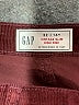 Gap Burgundy Cords Size 14 - photo 3