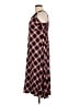 Torrid Argyle Burgundy Casual Dress Size Lg Plus (0) - photo 5