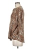 Assorted Brands Animal Print Brown 3/4 Sleeve Blouse Size M - photo 5