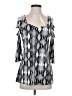 Bold Elements Silver 3/4 Sleeve T-Shirt Size S - photo 1
