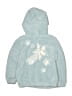 Old Navy 100% Polyester Blue Zip Up Hoodie Size 5T - photo 2