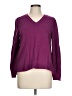 Ann Taylor LOFT Outlet 100% Cotton Purple Pullover Sweater Size L - photo 1