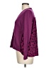Ann Taylor LOFT Outlet 100% Cotton Purple Pullover Sweater Size L - photo 5