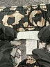 H&M 100% Cotton Animal Print Gold Shorts Size XS - photo 3