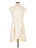 Topshop Solid Ivory Cocktail Dress Size 10 - photo 1