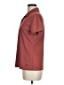Nike 100% Polyester Burgundy Short Sleeve Blouse Size M - photo 5