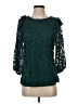 Assorted Brands Teal 3/4 Sleeve Blouse Size S - photo 1