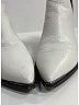 Acne Studios 100% Leather Gray White Grained Leather Jensen Booties Size EU (IT) 37 / US 7 - photo 3