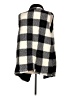 Cato 100% Polyester Plaid Black Vest Size L - photo 2
