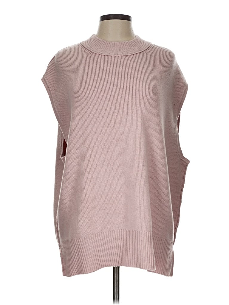 Pre-owned Free People Sweater Vest In Pink