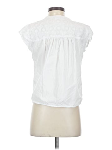 Velvet Short Sleeve Blouse (view 2)