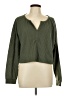 ABound Green Long Sleeve Blouse Size L - photo 1