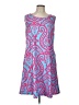 Assorted Brands Paisley Blue Cocktail Dress Size L - photo 1