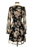 Soieblu 100% Polyester Floral Black Cocktail Dress Size S - photo 2
