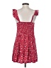 Mossimo Supply Co. 100% Rayon Hearts Red Casual Dress Size S - photo 2
