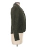 Charles Nolan Tweed Green Wool Blazer Size 6 - photo 4