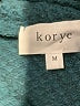 Korye Solid Teal Turtleneck Sweater Size M - photo 7