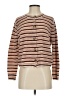 Madewell Stripes Brown Wool Cardigan Size XXS - photo 1