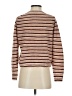 Madewell Stripes Brown Wool Cardigan Size XXS - photo 2