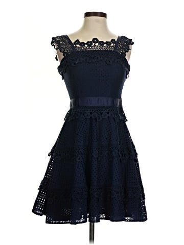 Aqua Cocktail Dress (view 1)