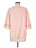 Unbranded 100% Cotton Pink 3/4 Sleeve Blouse Size M (estimated) - photo 2