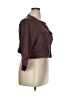 Torrid Brown 3/4 Sleeve Button-Down Shirt Size 1X (1) - photo 4