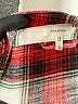 Maurices 100% Cotton Plaid Red Long Sleeve Button-Down Shirt Size 3X - photo 7
