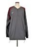 Nike 100% Polyester Gray Windbreaker Size L - photo 1