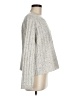 Lumiere 100% Polyester Metallic Silver Pullover Sweater Size M - photo 4