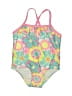Op Floral Pink One Piece Swimsuit Size 3-6 mo - photo 1
