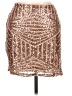Unbranded 100% Polyester Gold Tan Formal Skirt Size L - photo 1