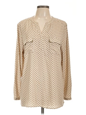 Norm Thompson Long Sleeve Blouse (view 1)