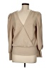 Allison Joy Tan Long Sleeve Blouse Size M - photo 1